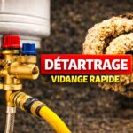 Détartrer un chauffe-eau : vidange rapide (appel d’air)