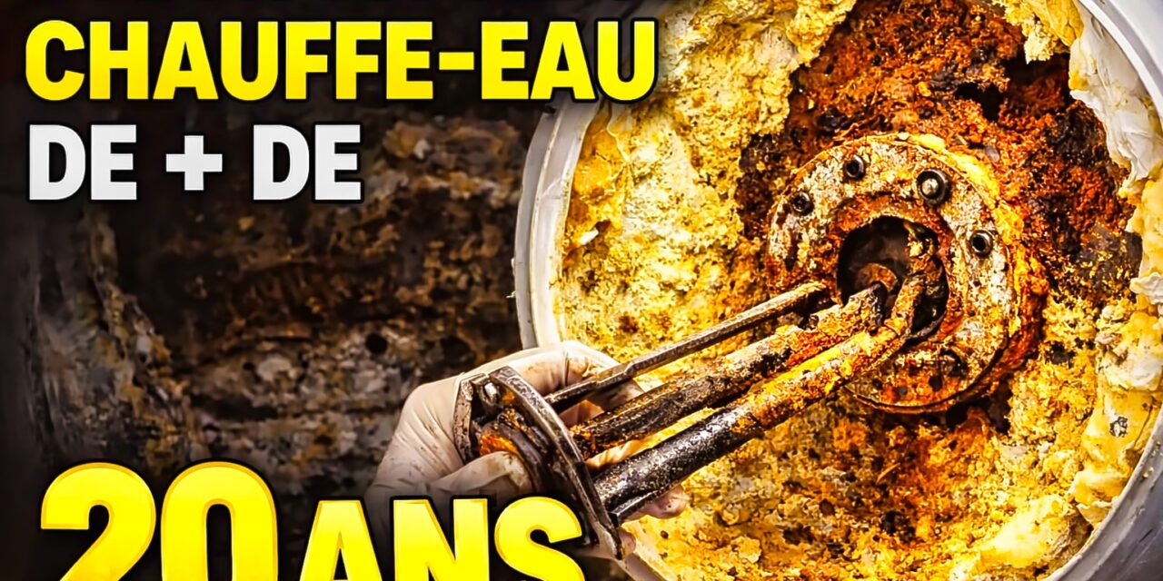 J&rsquo;ai autopsié ce chauffe eau de + de 20 ans
