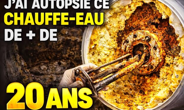 J&rsquo;ai autopsié ce chauffe eau de + de 20 ans