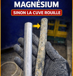Chauffe-eau : changer l’anode magnésium ou la cuve rouille