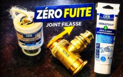 Joint filasse plomberie : la méthode pro sans fuite