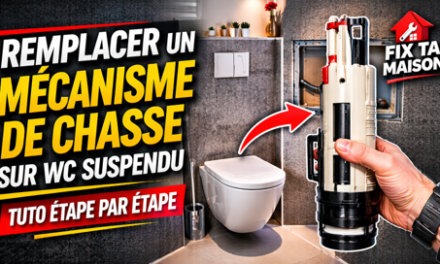 Remplacer un mécanisme de chasse sur WC suspendu | Tuto étape par étape